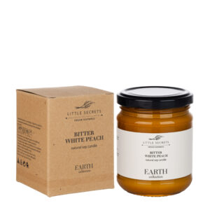 Bitter White Peach Natural Soy Candle